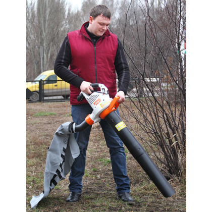 Фото 1- Електричний всмоктуючий подрібнювач STIHL SHE 81