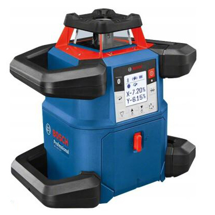 Фото 1- Ротаційний лазерний нівелір Bosch GRL 600 CHV 