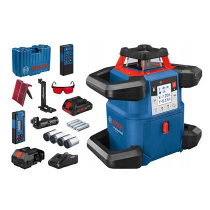 Фото 1- Ротаційний лазерний нівелір Bosch GRL 600 CHV 