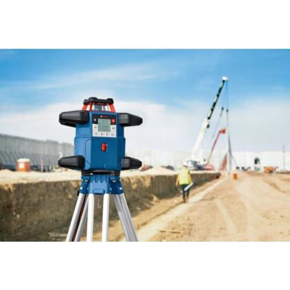 Фото 1- Ротаційний лазерний нівелір Bosch GRL 600 CHV 