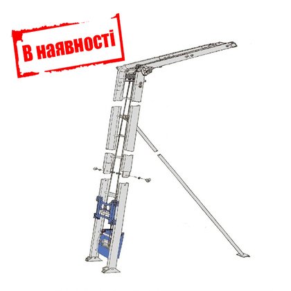 Фото 1- Вантажний будівельний підйомник GEDA Lift 250 Comfort