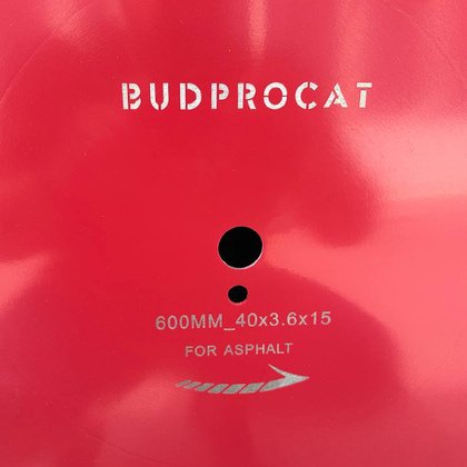 Фото 1- Алмазний диск 600 мм для різки асфальту BudPro