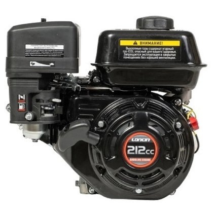 Фото 1- Бензиновий двигун Loncin LC 170F-2, 7,0 к.с., вал 19 мм шпонковий