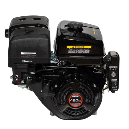 Фото 1- Бензиновий двигун Loncin G420FD, 13 к.с., вал 25 мм шпонковий