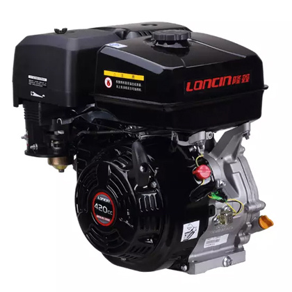 Фото 1- Бензиновий двигун Loncin G420F, 13 л.с., вал 25 мм шпонковий