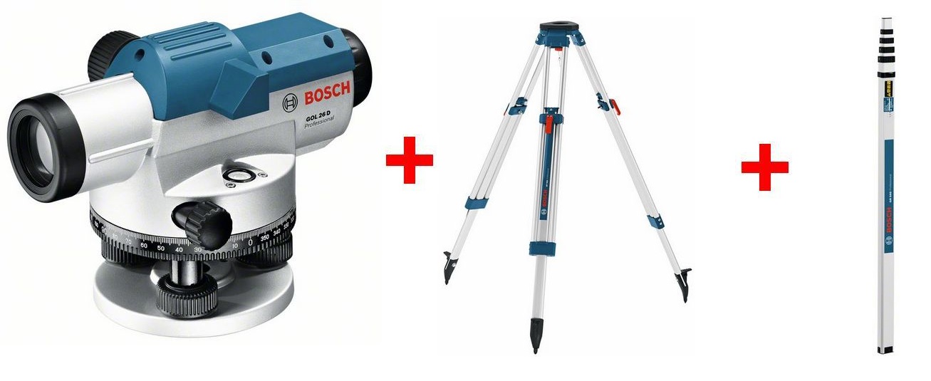 Нивелир оптический Bosch GOL 26D